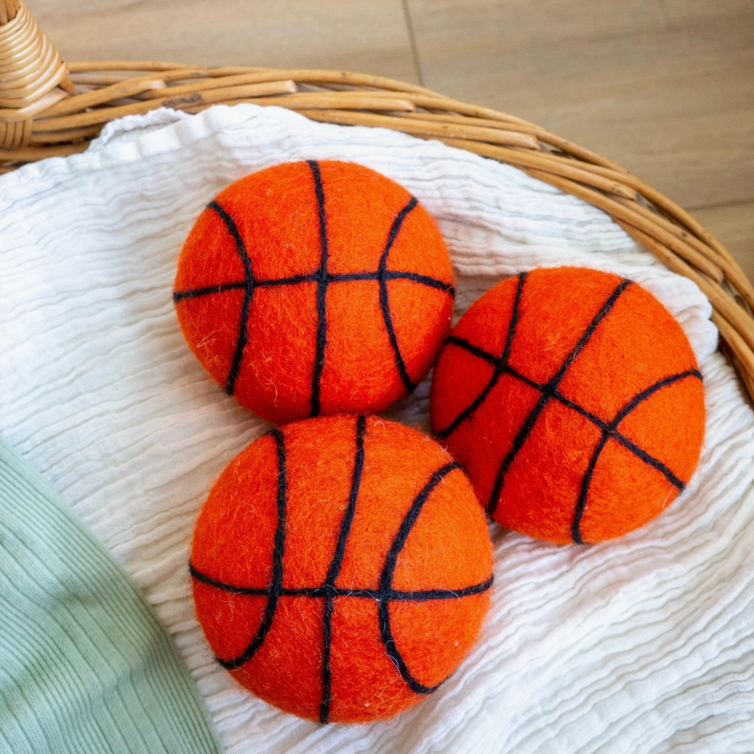 Friendsheep Organic Wool Basketball Dog Ball