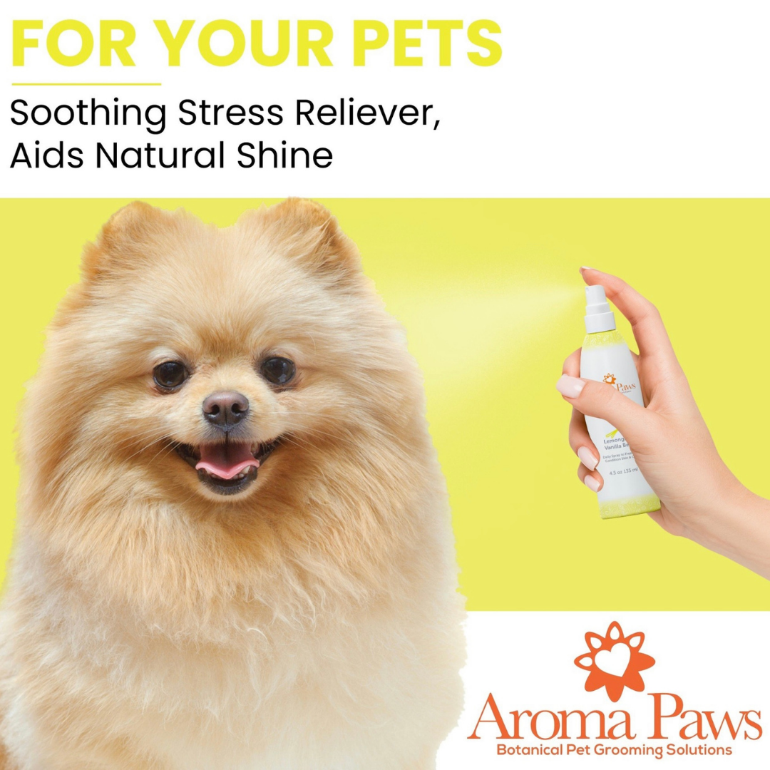 Aroma Paws Dog Coat Spray | Lemongrass Vanilla Bean