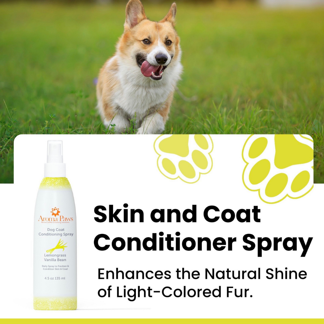 Aroma Paws Dog Coat Spray | Lemongrass Vanilla Bean