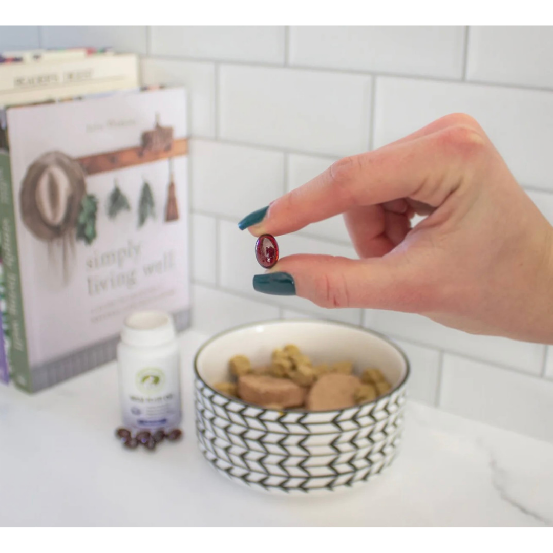 Wholistic Pet Organics Krill Oil Soft Gels | Omega-3 + Antioxidant Support