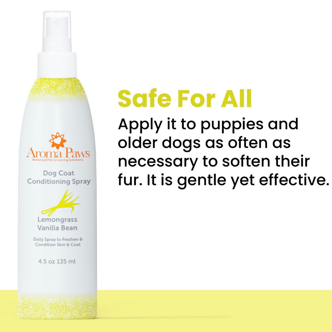 Aroma Paws Dog Coat Spray | Lemongrass Vanilla Bean