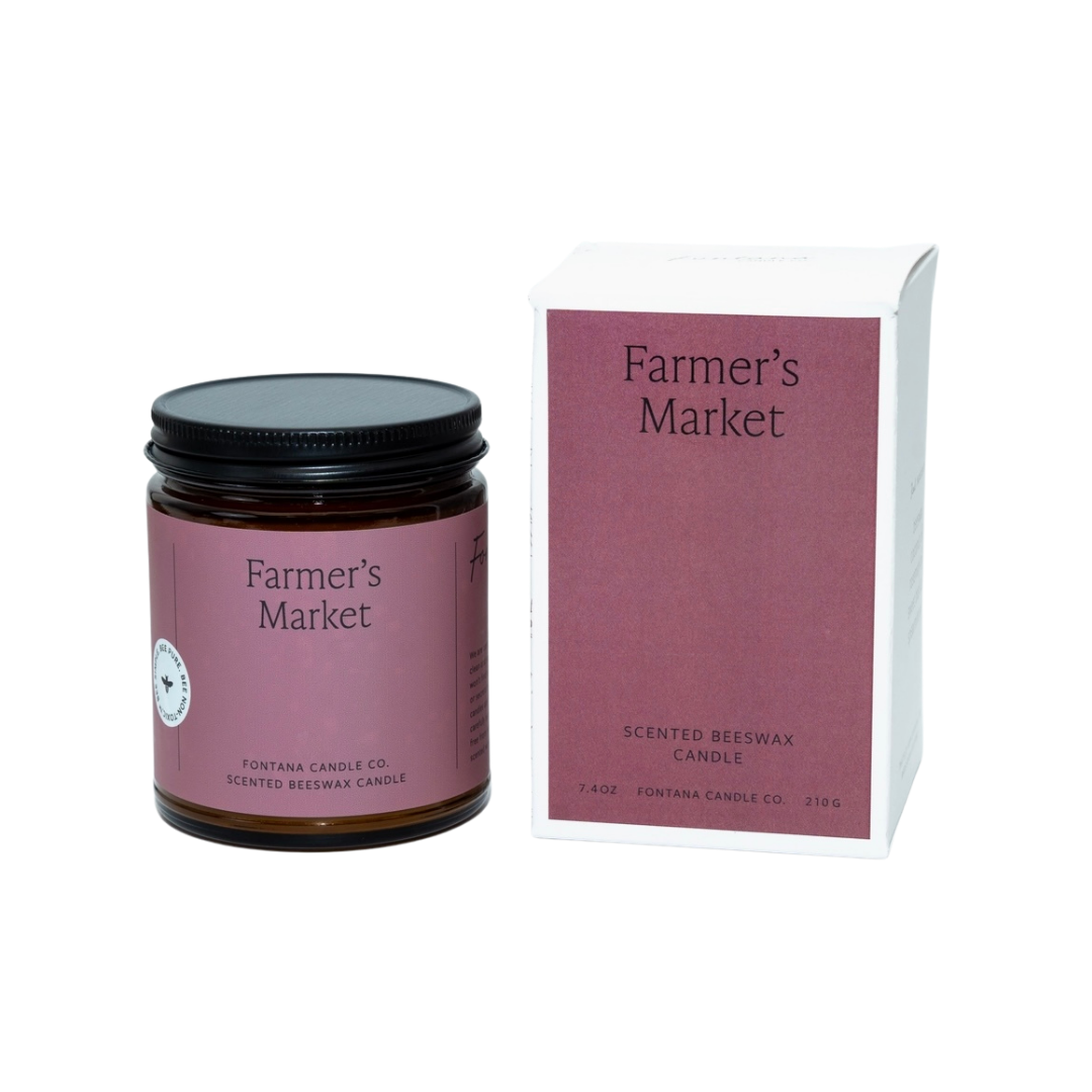Fontana Essential Oil Candle | Farmer's Market