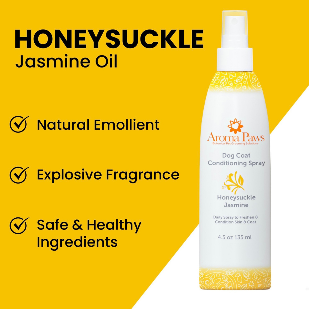 Aroma Paws Dog Coat Spray | Honeysuckle Jasmine