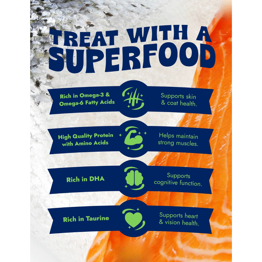 Finfare Freeze-Dried Salmon Crumbles