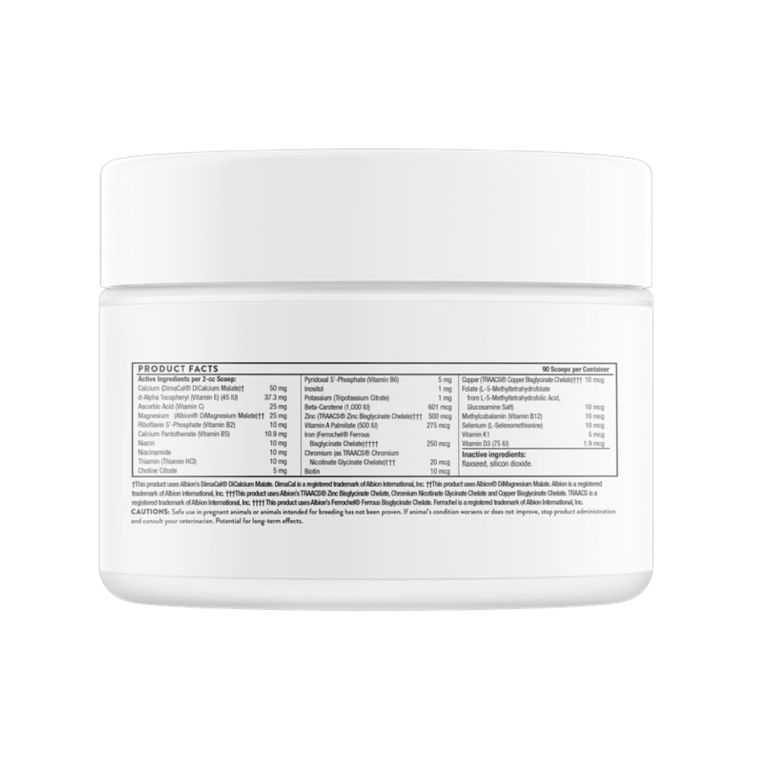 ThorneVet Canine Basic Nutrients | Comprehensive Multivitamin