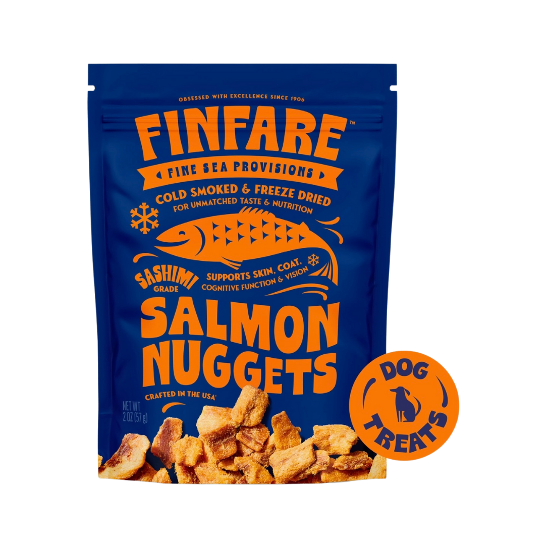 Finfare Freeze-Dried Salmon Nuggets