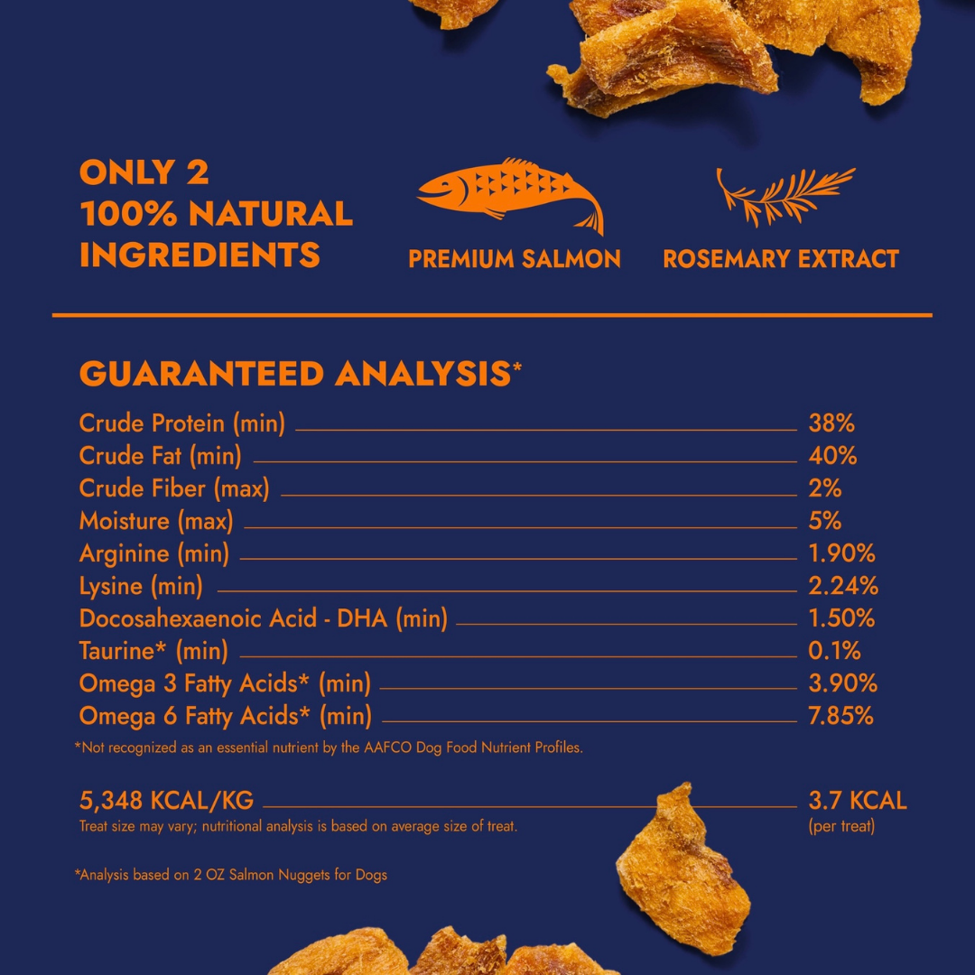 Finfare Freeze-Dried Salmon Nuggets