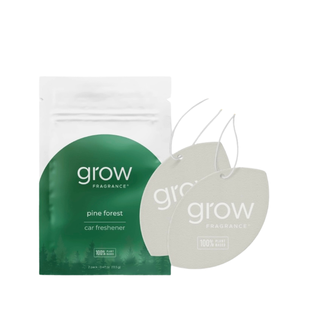 Grow Natural Car Fresheners | Pine Forest