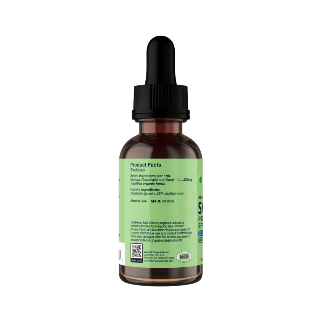 Animal Essentials Skullcap | Promotes Calming Effect