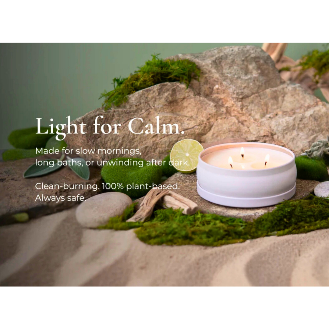 Grow Natural Candle | Pacific Driftwood