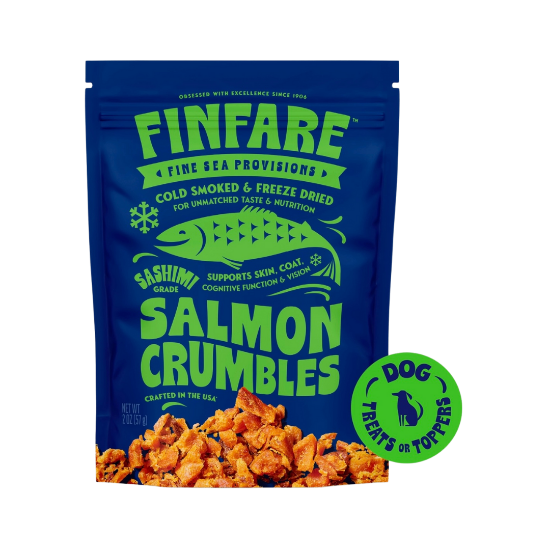 Finfare Freeze-Dried Salmon Crumbles