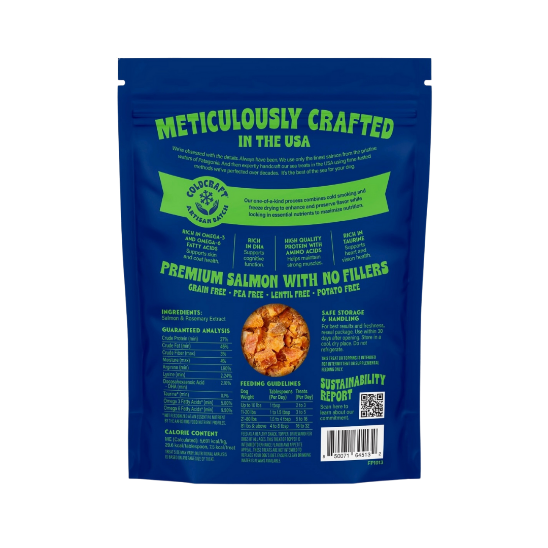 Finfare Freeze-Dried Salmon Crumbles