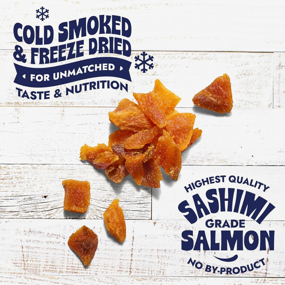 Finfare Freeze-Dried Salmon Crumbles
