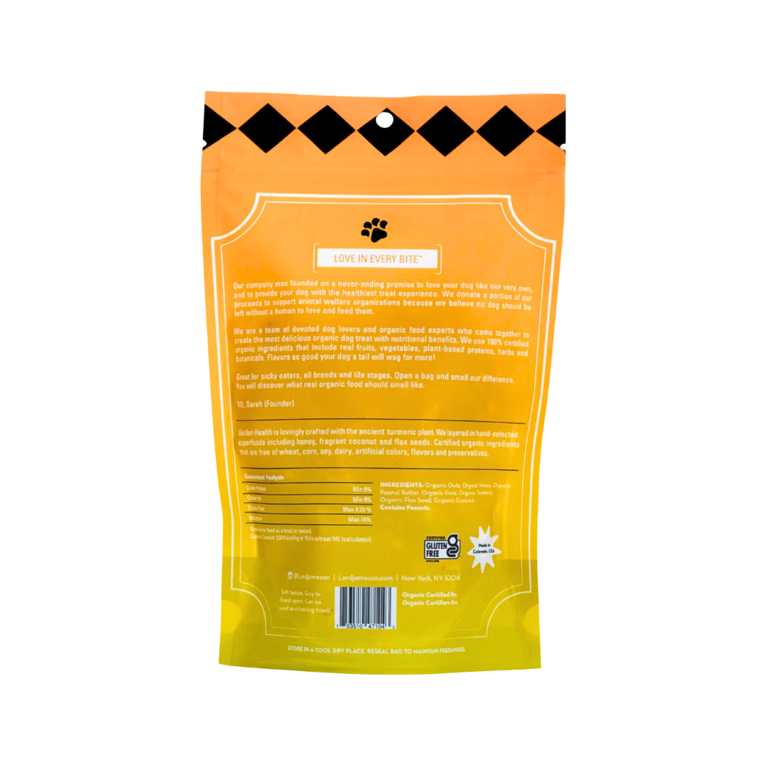 Lord Jameson Organic Functional Treats | Golden Health