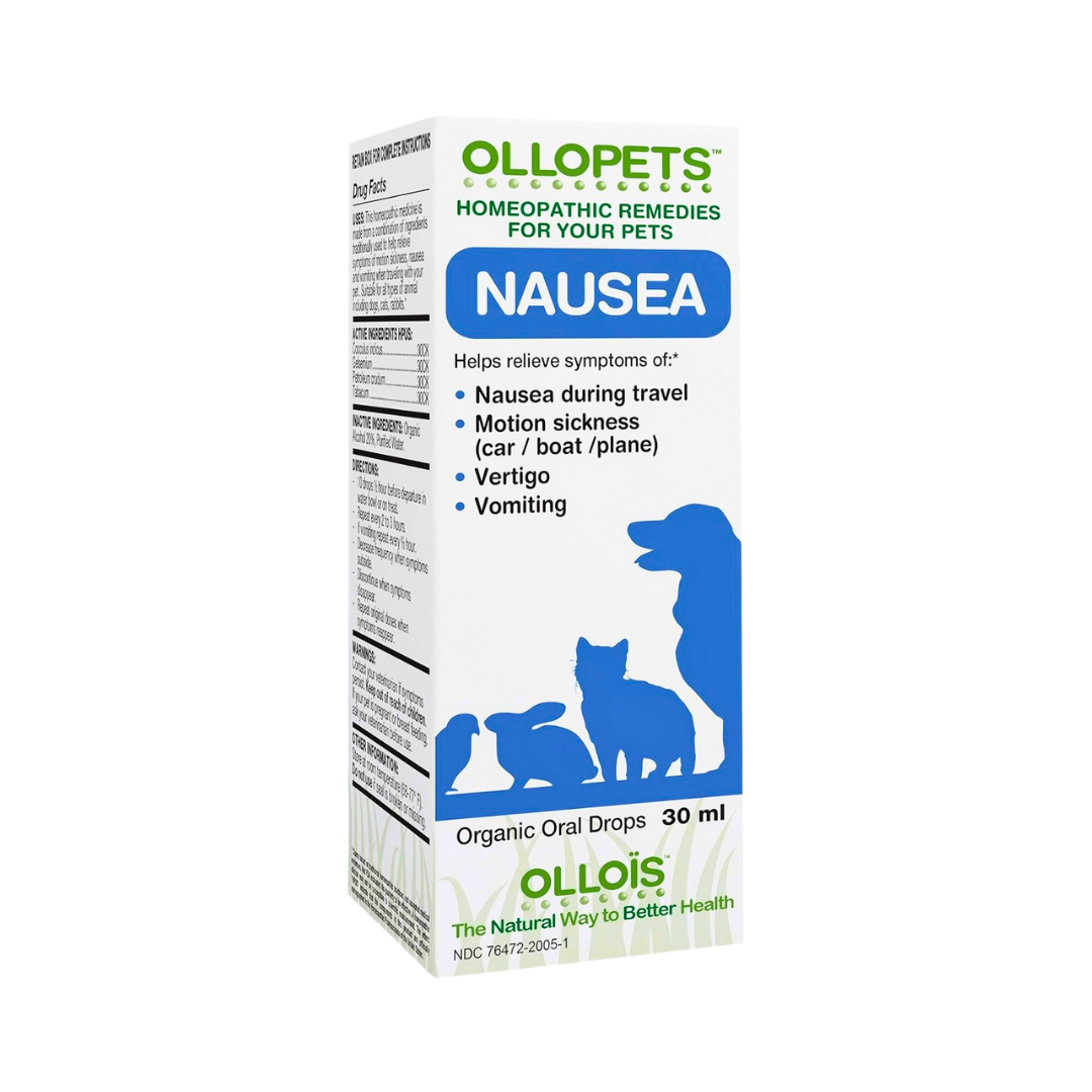 Ollopets Nausea | Homeopathic Upset Stomach Relief