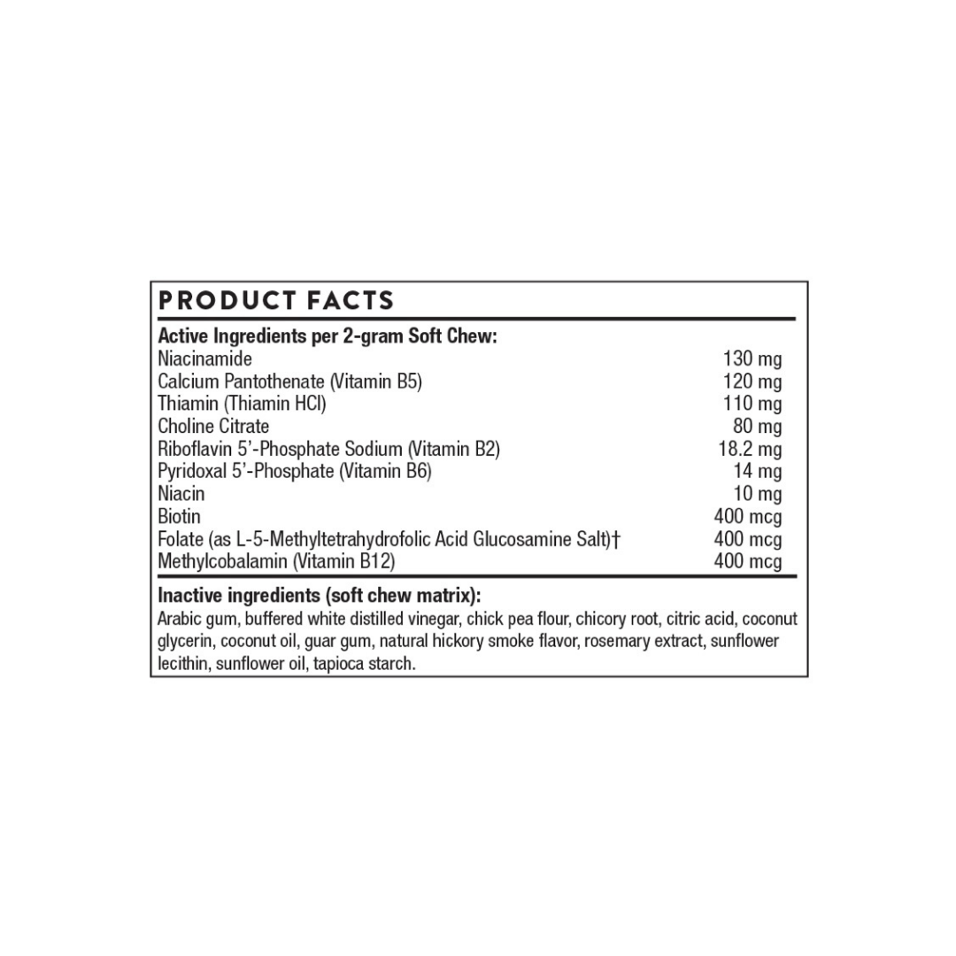 ThorneVet B-Complex Chews | Bioavailable B Vitamin Support