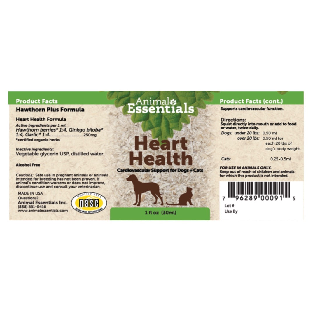 Animal Essentials Heart Health | Natural Cardiovascular Support