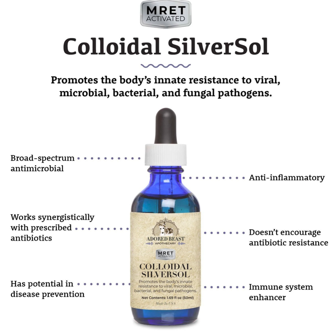 Adored Beast Colloidal Silver | Immune Support + Skin Relief