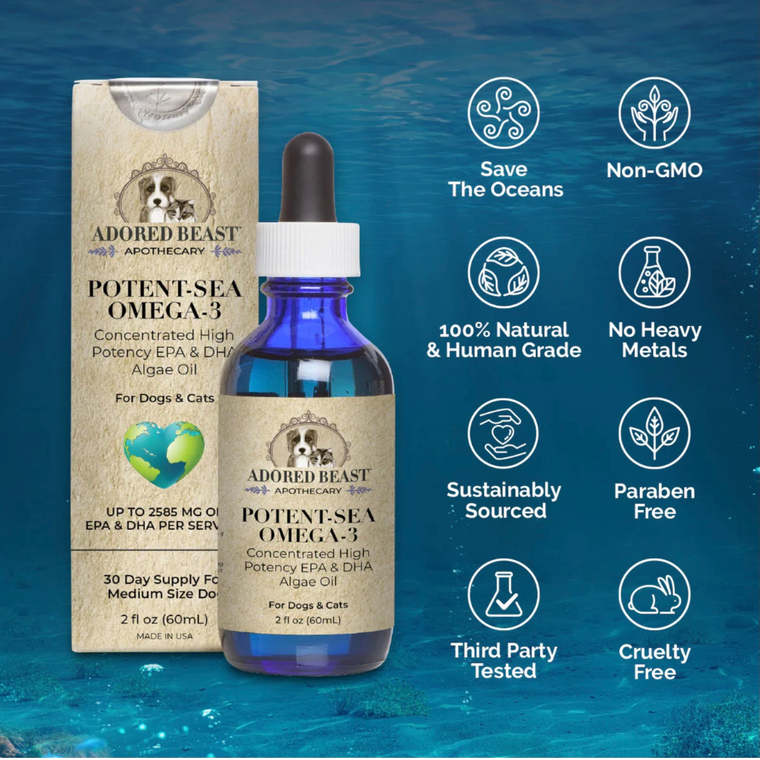 Adored Beast Potent-Sea Omega-3 | EPA + DHA