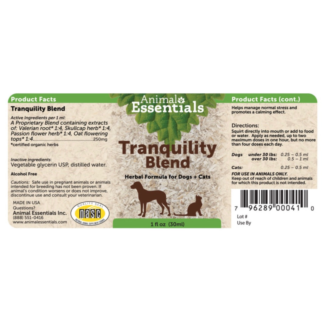Animal Essentials Tranquil Times | Calming Support + Stress Relief