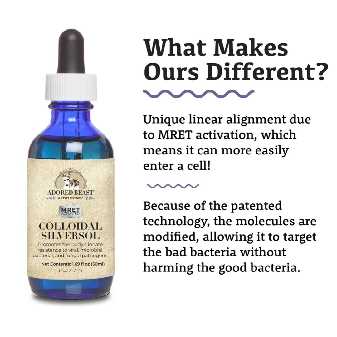 Adored Beast Colloidal Silver | Immune Support + Skin Relief