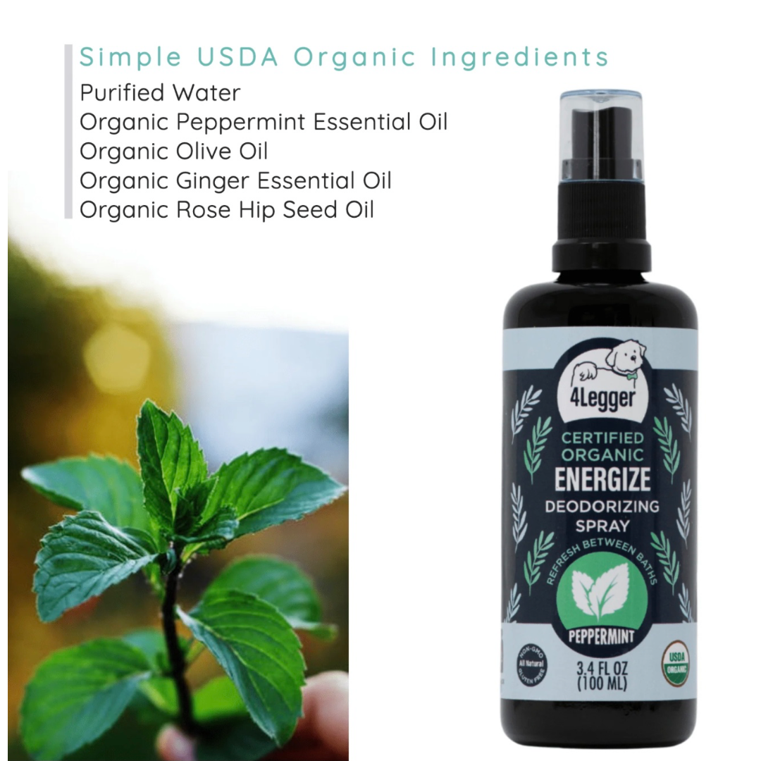 4-Legger Organic Deodorizing Spray | Energize