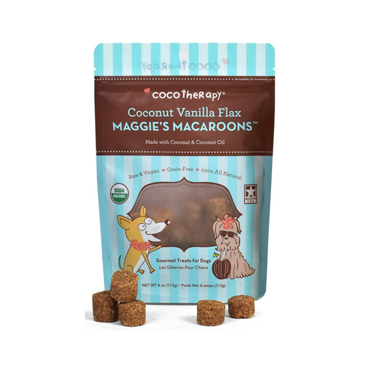 CocoTherapy Maggie's Macaroons | Vanilla Flax