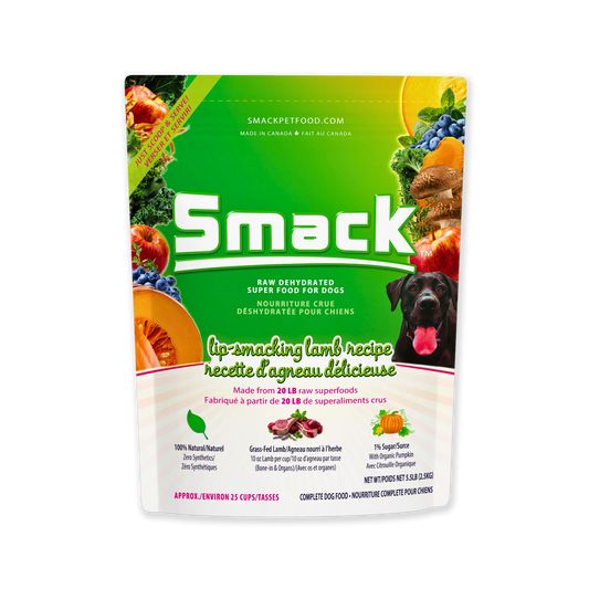 Smack Raw Dehydrated Superfood | Lip Smacking Lamb