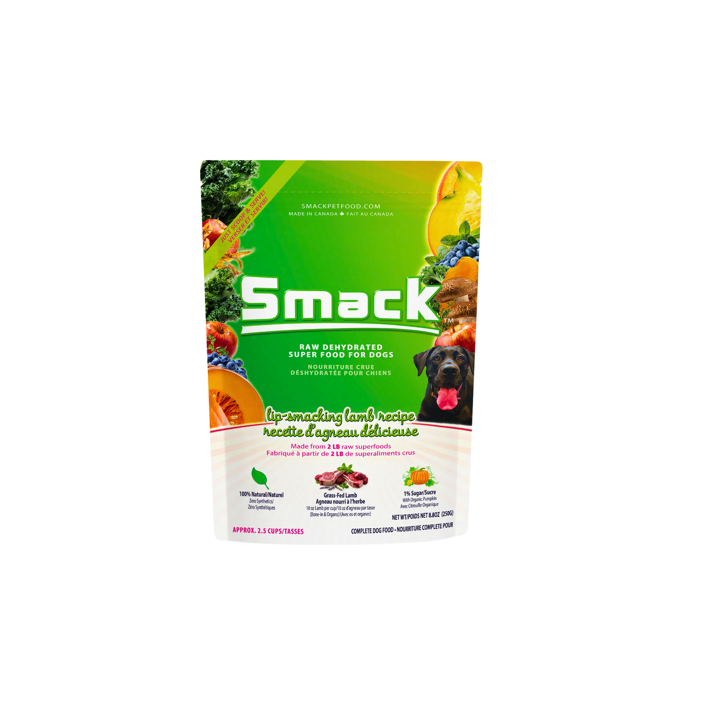 Smack Raw Dehydrated Superfood | Lip Smacking Lamb