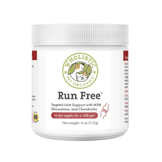 Wholistic Pet Organics Run Free | Targeted Joint Support