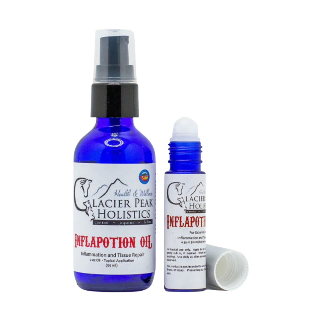 Glacier Peak Inflapotion Oil | Natural Topical Relief Inflammation + Pain