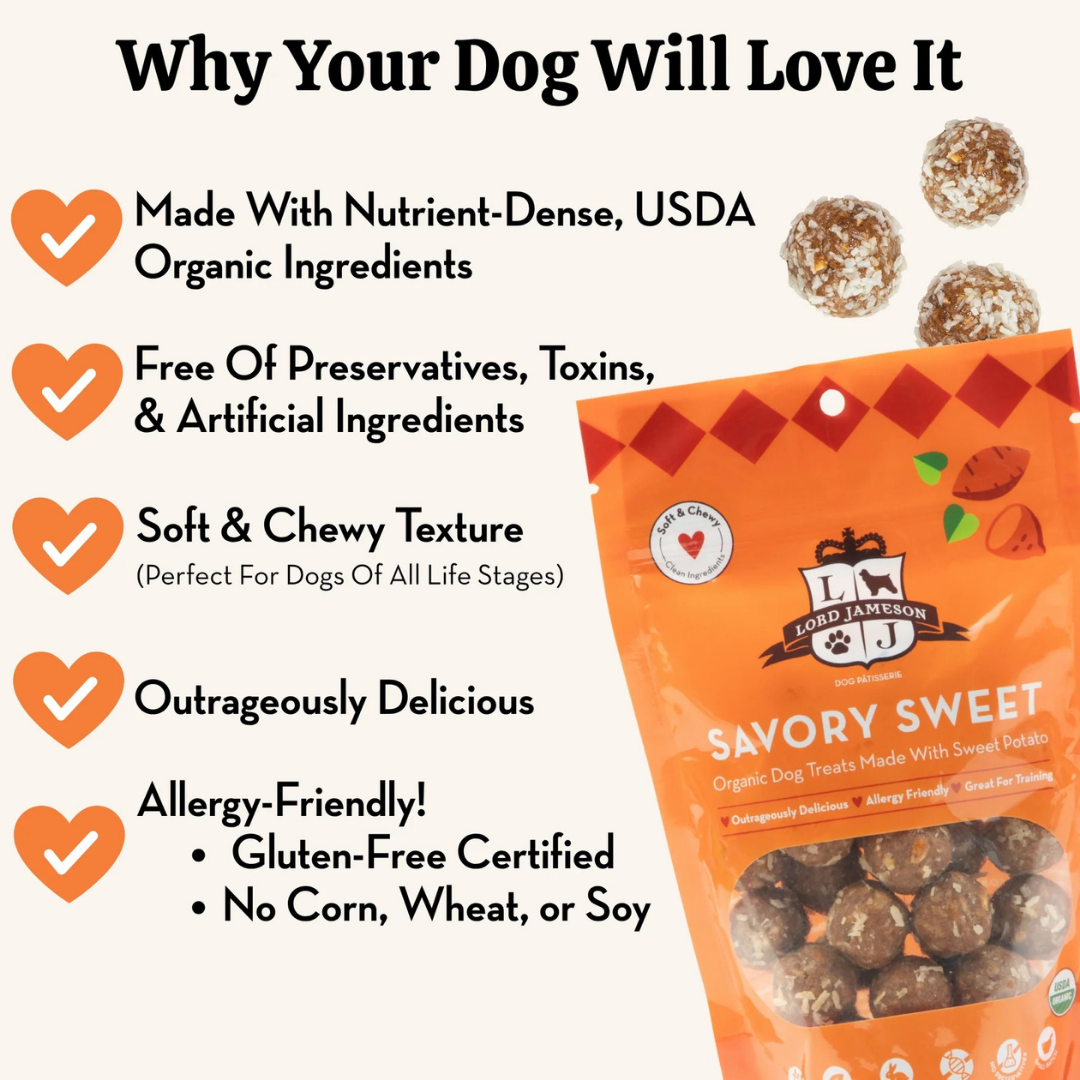 Savory + Sweet Organic Treats