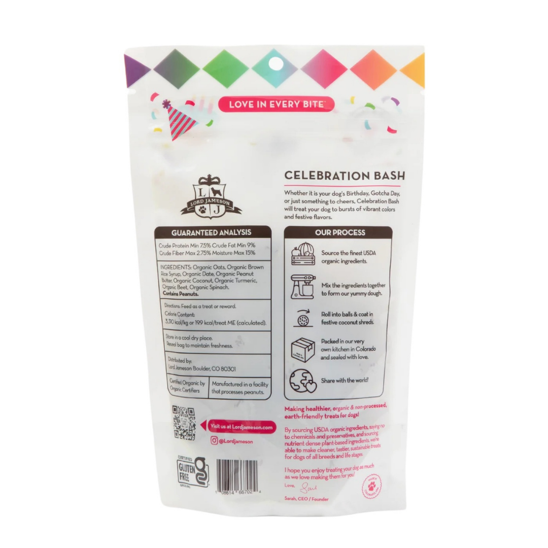 Celebration Bash Organic Treats