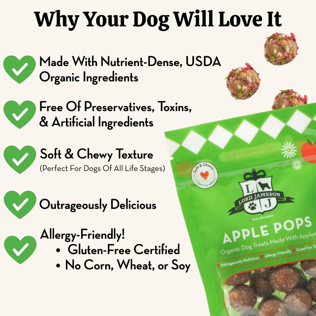 Apple Pops Organic Treats