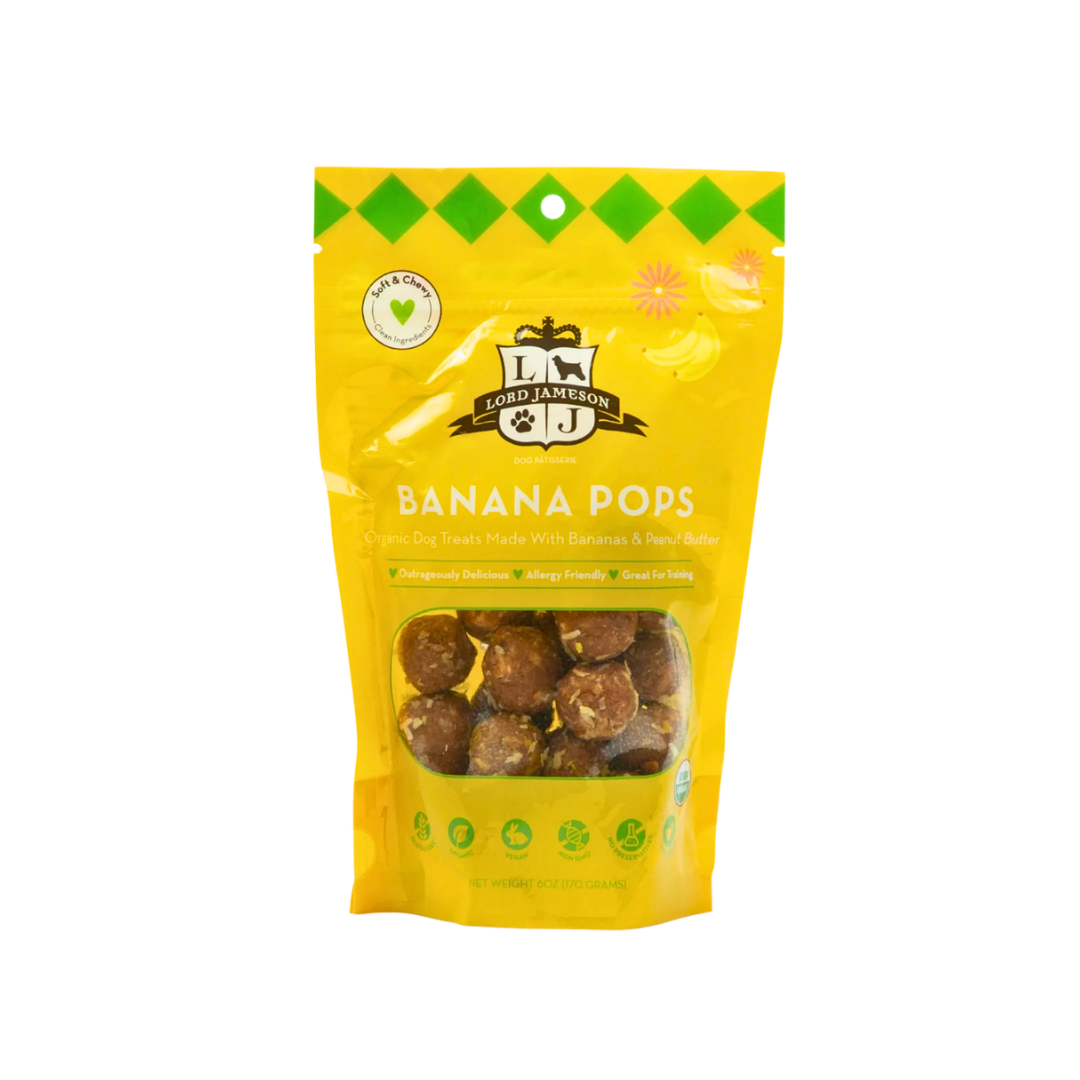 Banana Pops Organic Treats