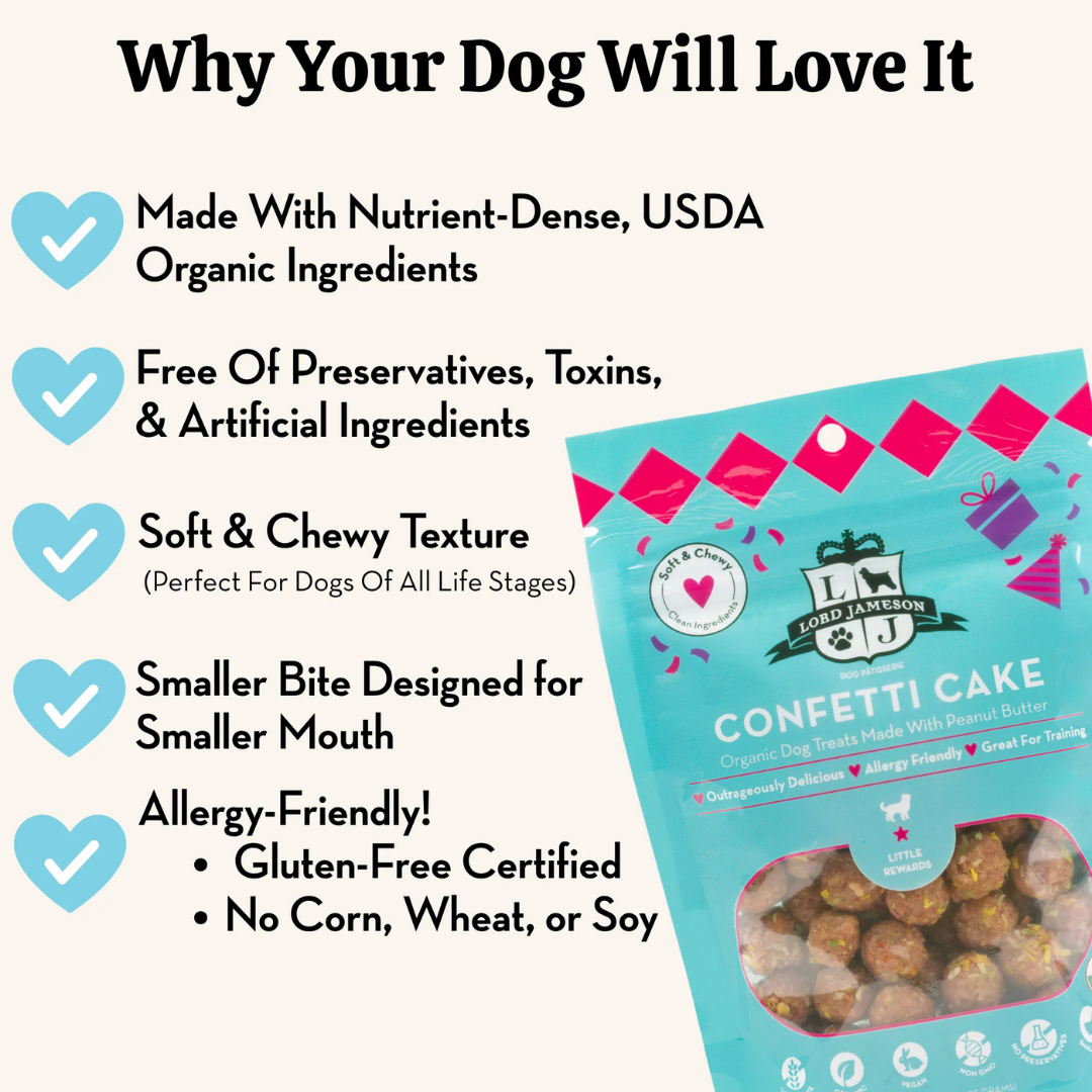 Confetti Cake Minis Organic Treats