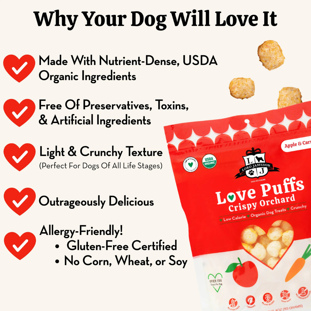 Crispy Apple Orchard Love Puffs