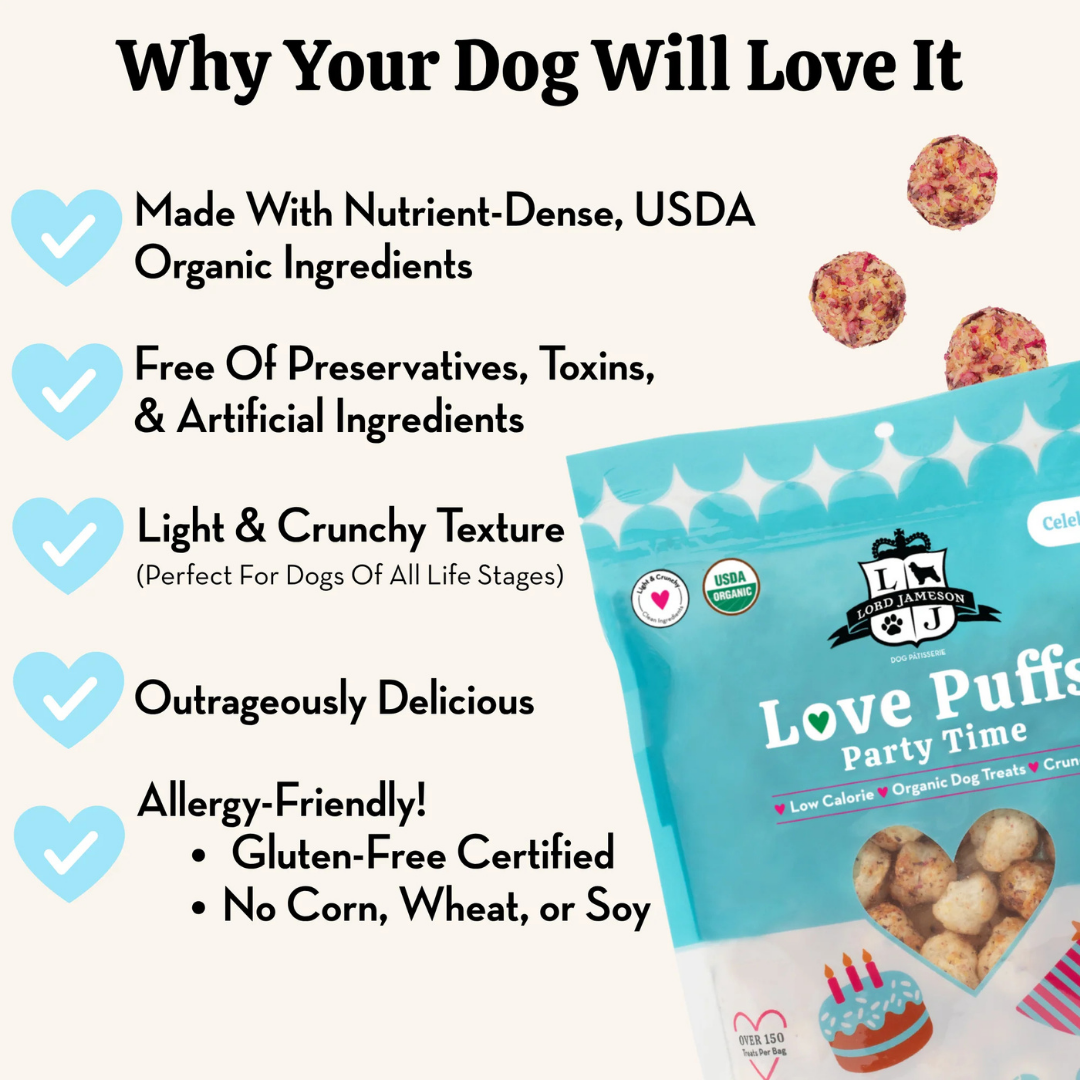 Party Time Love Puffs