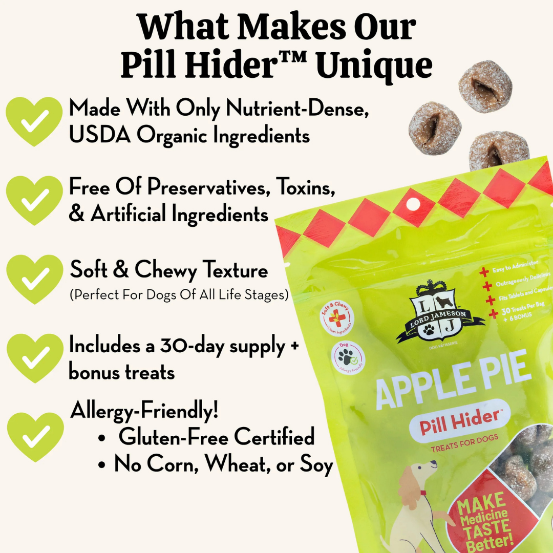 Pill Hider Treats | Apple Pie