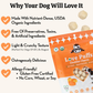 Cheddar Charm Protein Love Puffs | Organic Cheddar Cheese