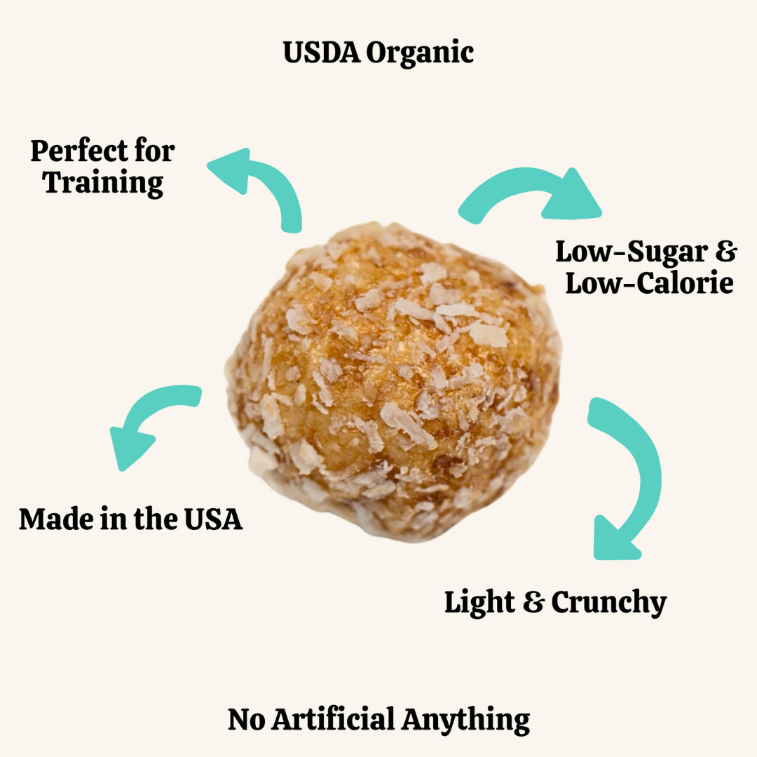 Cookies ‘N Cream Protein Love Puffs | Organic Goat Milk
