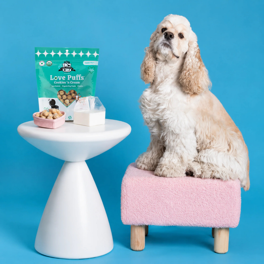 Cookies ‘N Cream Protein Love Puffs | Organic Goat Milk