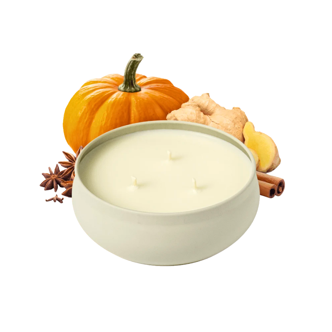 Grow Natural Candle | Ginger Pumpkin