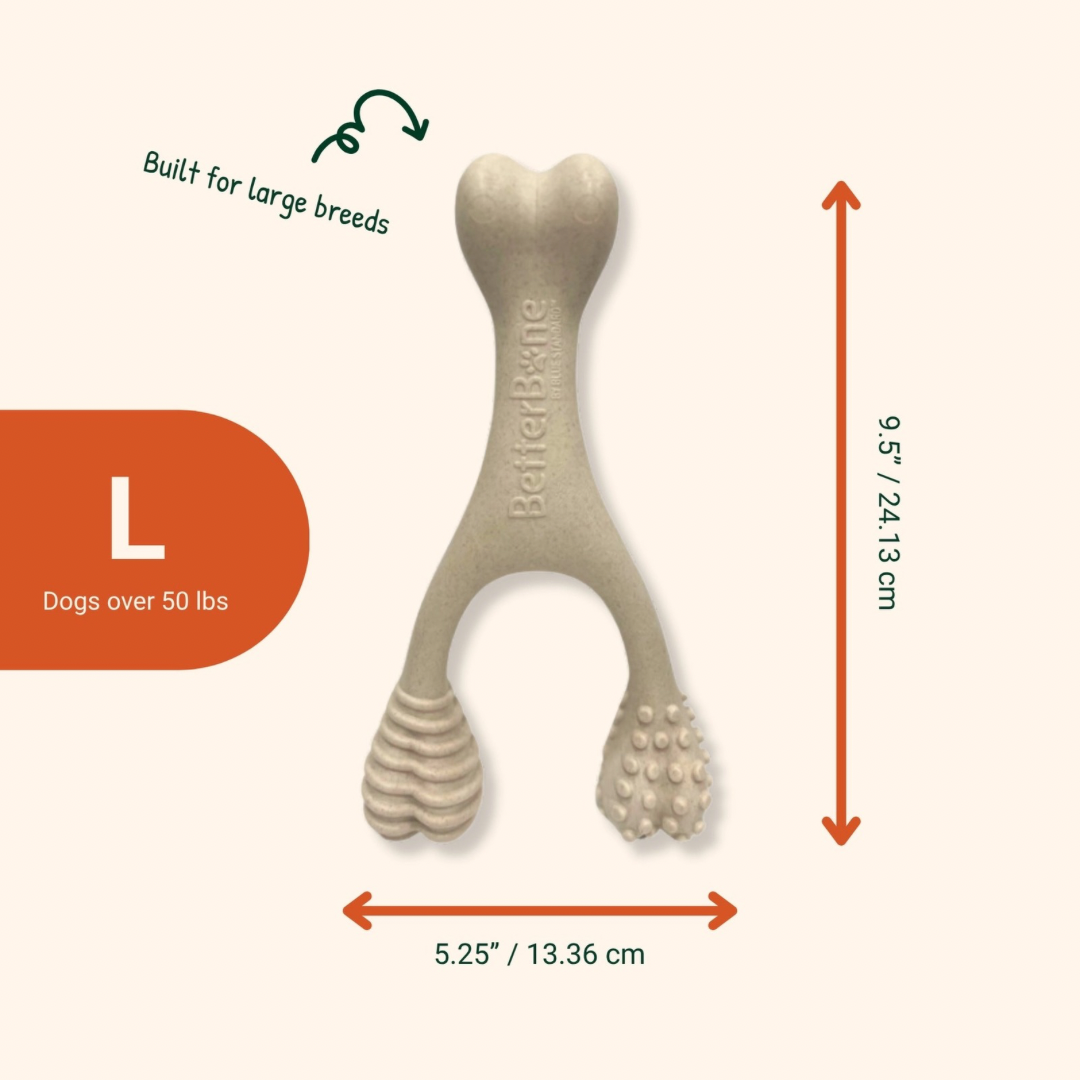 Large | Natural Plant-Based Splinter-Resistant Chew