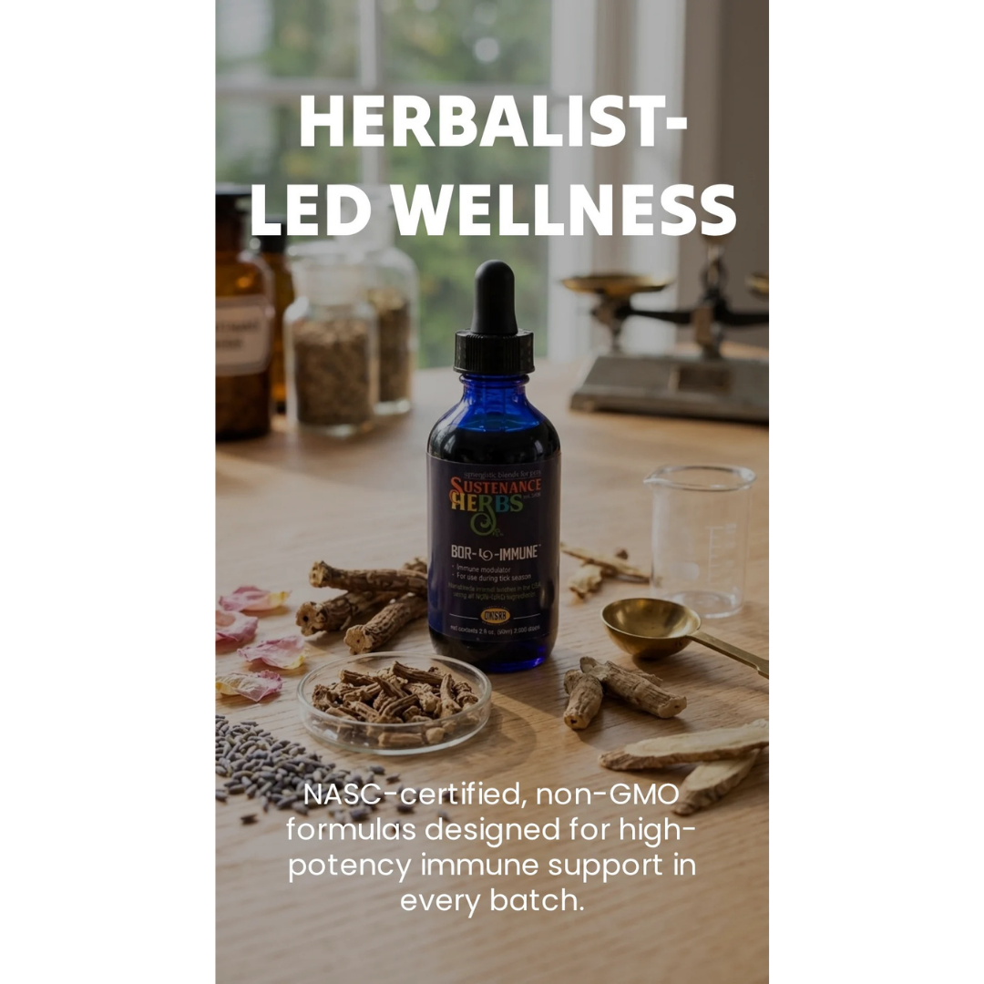 Sustenance Herbs Bor-L-Immune | Natural Tick Season Immune Support