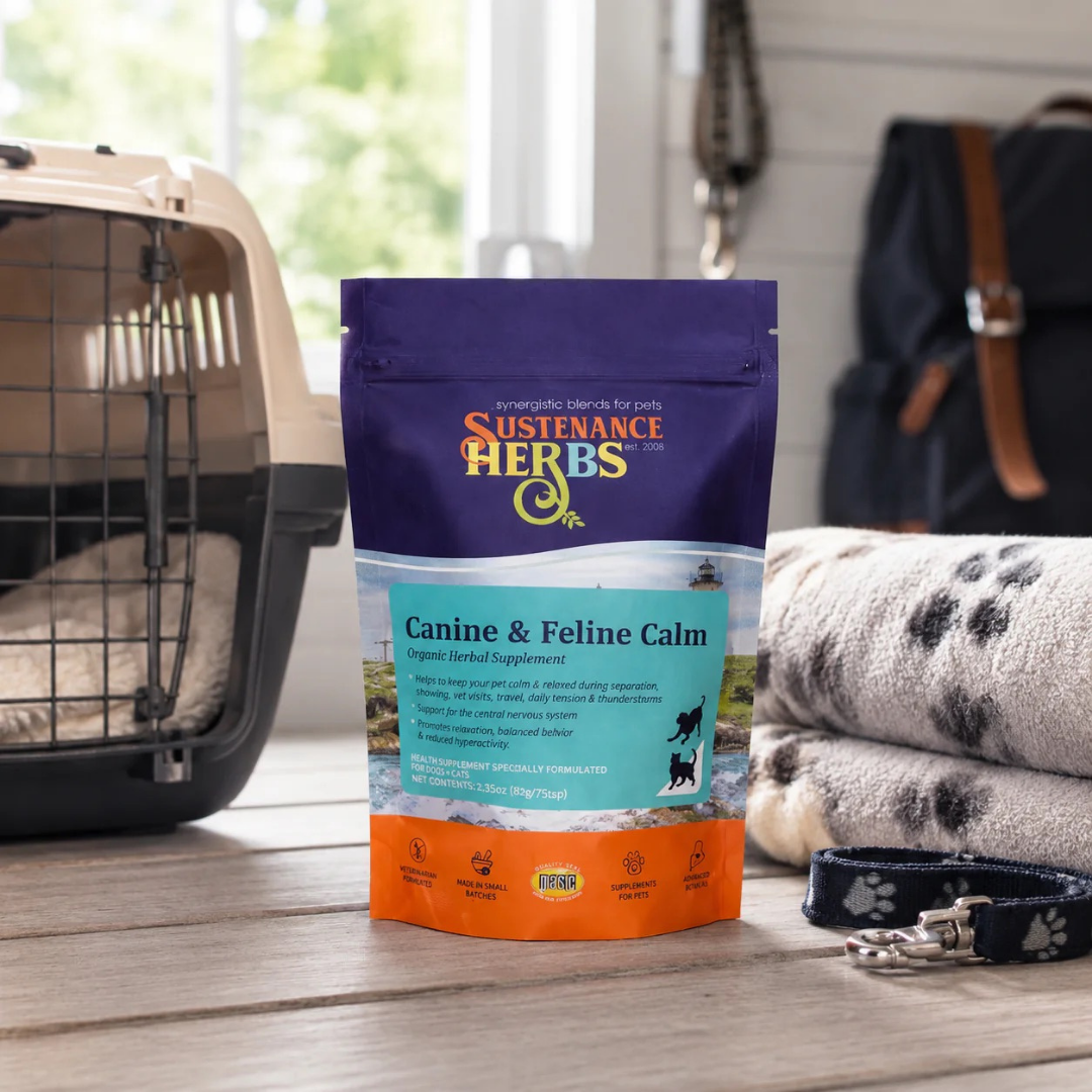 Sustenance Herbs Canine Calm | Organic Anxiety Powder