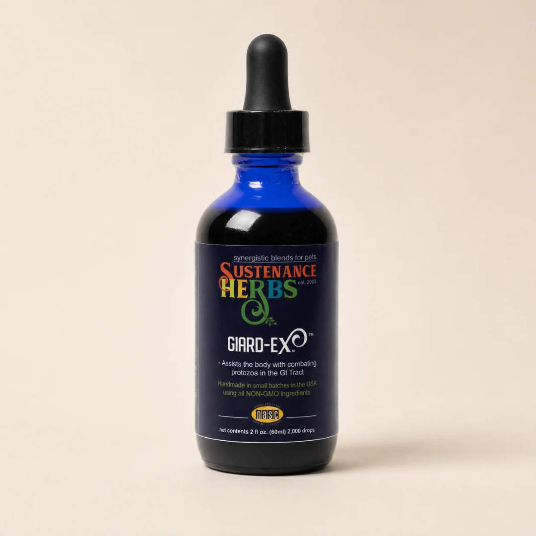 Sustenance Herbs Giard-Ex | Organic Natural Giardia Support