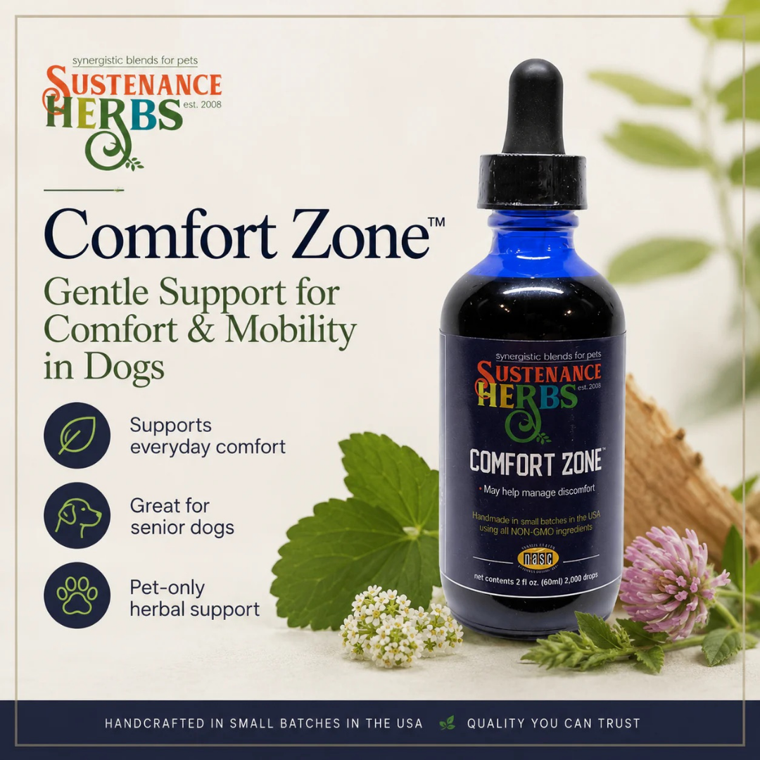 Sustenance Herbs Comfort Zone | Natural Herbal Comfort + Pain