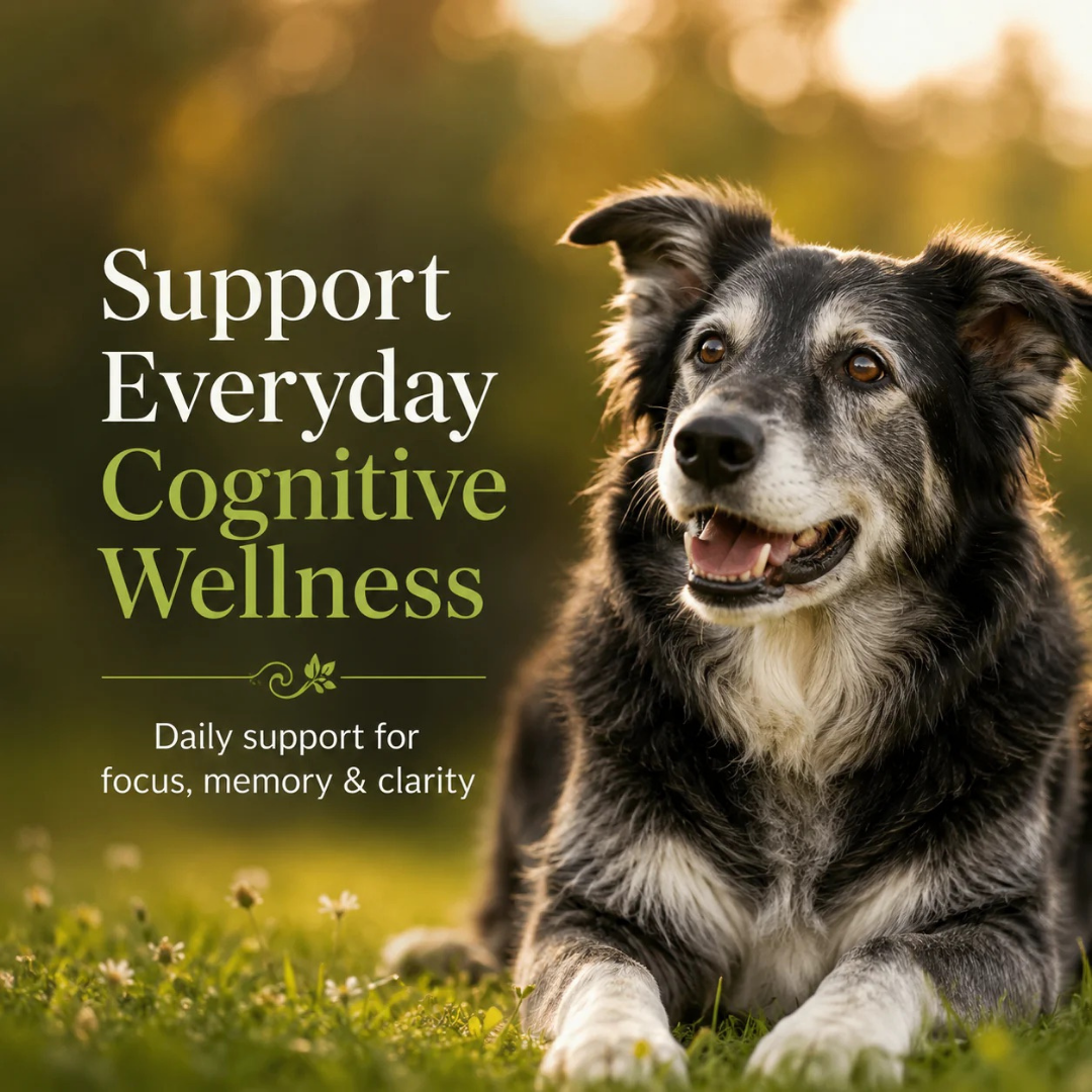Sustenance Herbs Cognitive Function | Natural Brain Support for Senior Dogs