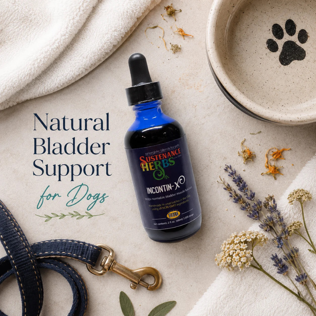 Sustenance Herbs IncontinX | Natural Organic Bladder Tone Support